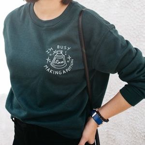 Pull and bear cropped sweater